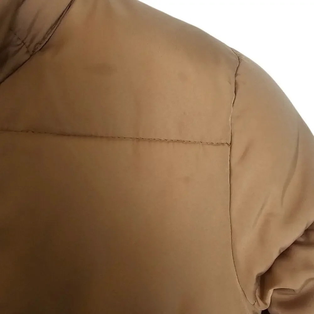 Gap Kids Acorn Tan Cold Control Max Puffer Academia Winter Utility Coat